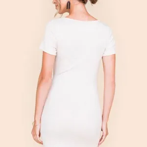 ✨ Andy Twist Front Mini Dress✨ White Size XL thumbnail 4