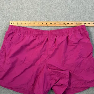 Columbia Women's XL Fuchsia Pink Activewear Shorts Elastic Waist Pockets Nylon thumbnail 4