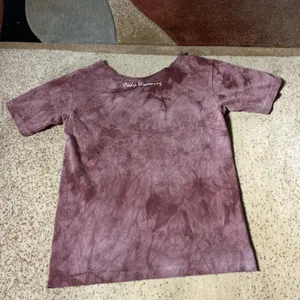 The Mountain Horse Graphic T-Shirt Womens S Brown Tie Dye Western Cut Neck Tee‎ thumbnail 7