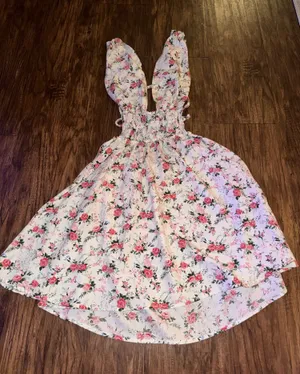 Shein Mini Dress Floral thumbnail 1