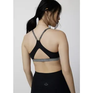 Beyond Yoga Shine On Spacedye Sparkly Sports Bra Size‎ Medium thumbnail 2