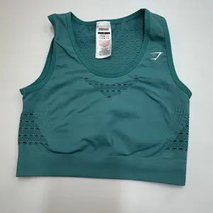 Gymshark · Small · Adapt Ombré Seamless Sports Bra · Teal/Blue-Green thumbnail 2