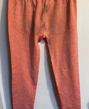 Gymshark Ombre Seamless Leggings Coral Pink Women's Activewear Size Small thumbnail 1