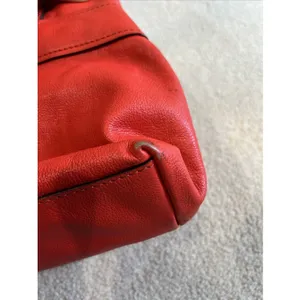 Kate Spade Elena‎ Villabella Orange Red Shoulder Bag Leather Handbag Bow Satchel thumbnail 11