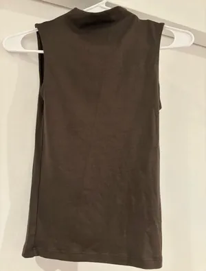 ZARA Brown Sleeveless Top thumbnail 2