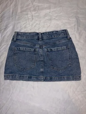 RSQ Low-Rise Denim Mini Skirt thumbnail 4