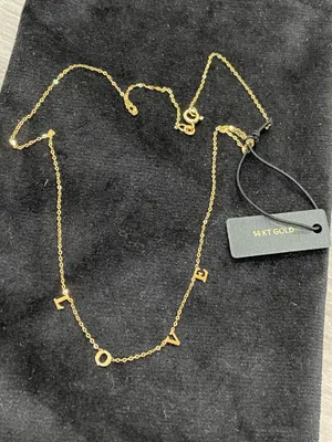 TJ Maxx 14K Gold Necklace thumbnail 1