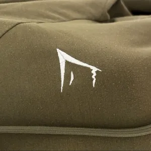 Gymshark Olive Green Hoodie Long Length‎ Stretch Size Small thumbnail 2