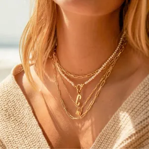Gorjana Parker 18K Gold Plated Charm Initial Y thumbnail 5