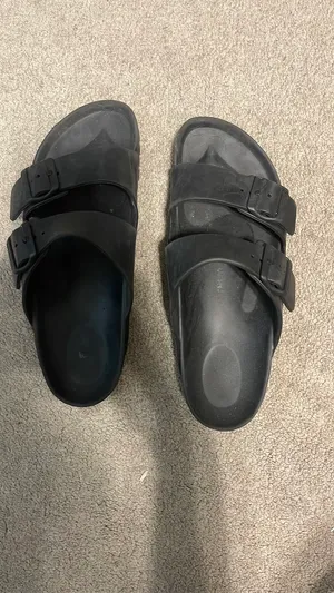 Rubber Birkenstock Sandals Black Arizona thumbnail 2