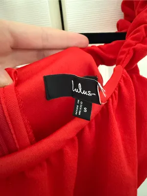 Lulu's Tayla Red Sleeveless Ruched Column Maxi Dress Long Dress Party Size Small thumbnail 7
