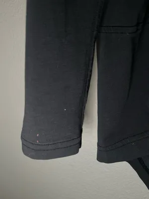 Lululemon Back In Action Black Long Sleeve V Neck Activewear Shirt Womens Size 8 thumbnail 7