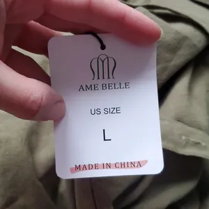 Olive Green Women's Jumpsuit size Large New with tags thumbnail 2
