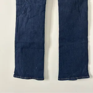 American Eagle Mid Rise Next Level Stretch Double Button Dark Wash Denim Flare 2 thumbnail 5