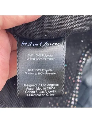 FOR LOVE & LEMONS All That Glitters Whimsigoth Fairy Grunge Cocktail Dress Sz L thumbnail 10