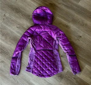 Lululemon Down For a Run Jacket in Tender Violet color size 4 thumbnail 6