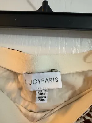 Lucy Paris Animal Print Midi Skirt thumbnail 2