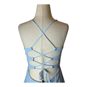 NBD Dress Women Small Blue Lace Up Back Fit And‎ Flare Mini Party Cocktail thumbnail 6