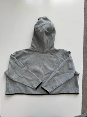 Nike Sportswear Gray Tech Fleece Cape Size Medium thumbnail 9