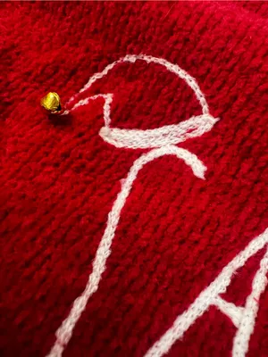 Holiday Red 'Santa's Favorite' Crewneck Sweater thumbnail 9