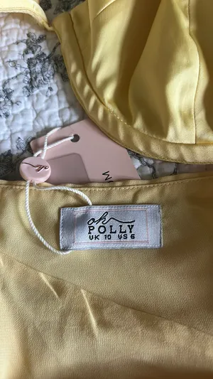 Oh Polly Dress Mini Yellow thumbnail 6