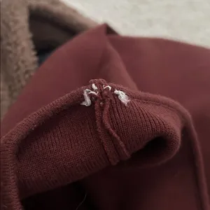 😍😍 Cutest Maroon Knit Long Asymmetrical Tube Top thumbnail 4
