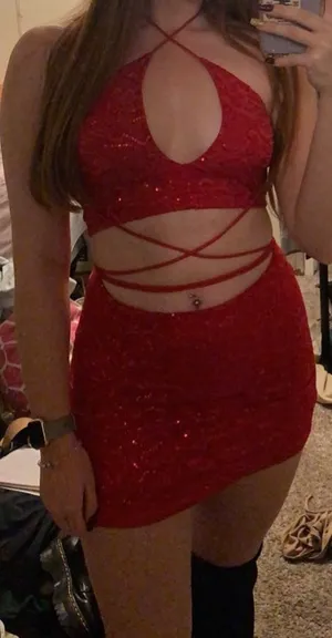 Lucy in the Sky Red Two Piece Set thumbnail 2