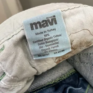Mavi Molly Womens Size 31 32 Organic Cotton Denim Boot Cut Blue Jeans Festival thumbnail 9