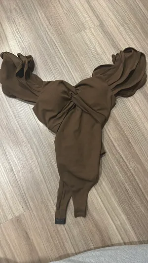 Brown Bodysuit Size L thumbnail 2