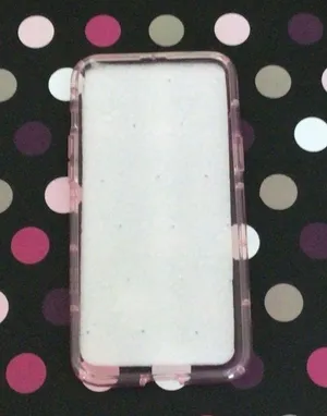 NWT Clear Dusty Pink iPhone 14 Plus Case thumbnail 2