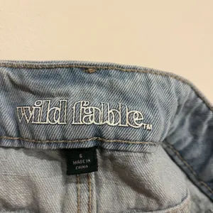 Boho Patchwork Denim Jean Skirt Mini‎ Wild Fable Blue Size 6 thumbnail 3