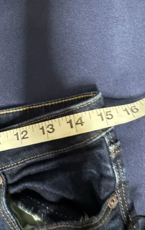 Abercrombie & Fitch The A&F Boot Jeans 4S W27 L31 Dark Wash Y2K Bootcut thumbnail 8