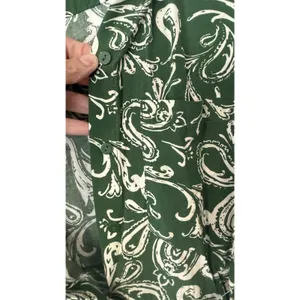 Mango Women's Ethnic Motifs Print Shirt Midi Dress Long Sleeve Size 4 Small 2734 thumbnail 8