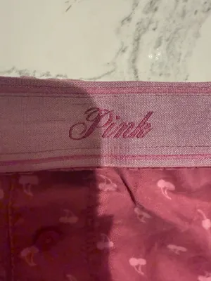 PINK Victoria's Secret Cherry Sleeping Shorts thumbnail 2
