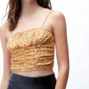 Free People Ta Da Top Gold L thumbnail 3