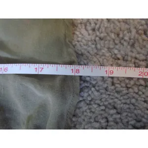 Free People Utility Vest Small Olive Green Linen Blend Tie Front Cropped Boho thumbnail 4