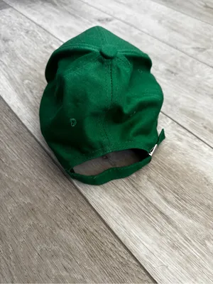 SHEIN Kids Dark Green Baseball Cap with White "California" Embroidery thumbnail 3