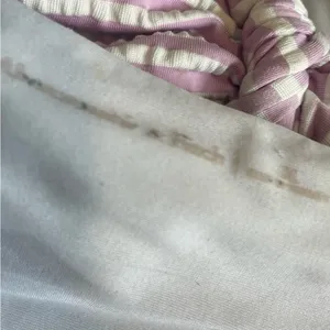 Abercrombie & Fitch Pink and Cream Striped Fabric thumbnail 2