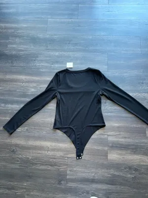 American Eagle Bodysuit Black thumbnail 4