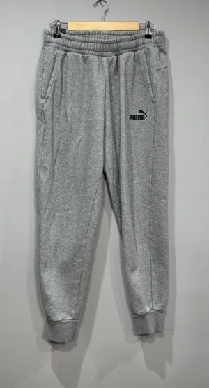 SALE! Gray Puma Elastic Waist Sweatpants Size L EUC thumbnail 1