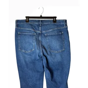 Old Navy OG Straight Jeans Women 18 Blue NWT High Rise Secret Slim Pockets Denim thumbnail 5