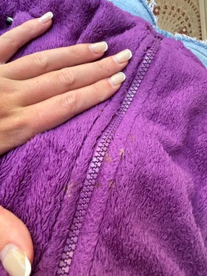 Purple North Face Jacket The Women’s Fleece thumbnail 3