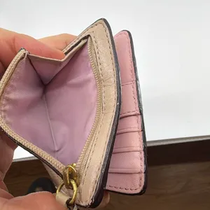 Coach Beige Leather Wallet thumbnail 8