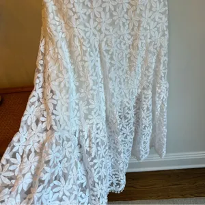 Like New! Lost + Wander White Lace Madonna Lily Maxi Dress | Size L thumbnail 11