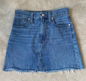 Cute Jean Denim Skirt With Pockets thumbnail 1