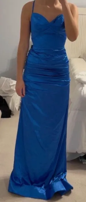 Elegant Blue Evening/ Prom Dress thumbnail 1