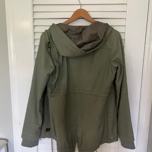 Rip Curl Army Green Hooded  Jacket thumbnail 3
