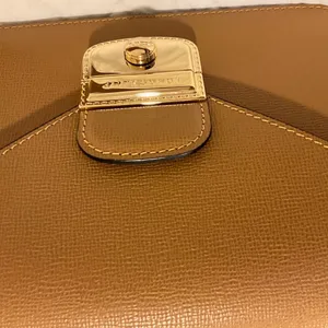 Longchamp Le Pliage Heritage Leather Crossbody Bag Brown Tan Handbag - NEW thumbnail 8