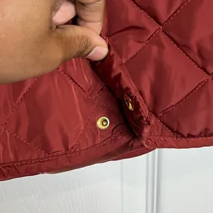 Adrienne Vittadini Women’s Quilted Vest - Burgundy - Size Large thumbnail 2