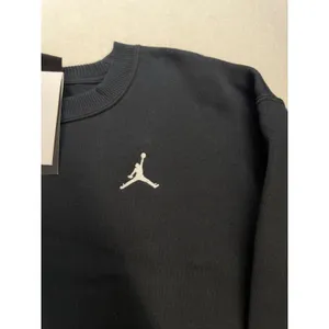 Jordan Womens Brooklyn Fleece Crewneck Sweatshirt Black FV7074-010 size XS NWT thumbnail 4